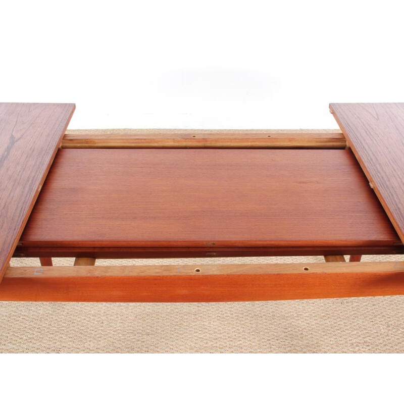 Table à repas vintage extensible Modèle AT-310 d'Hans Wegner pour Andreas Tuck - 1950 
