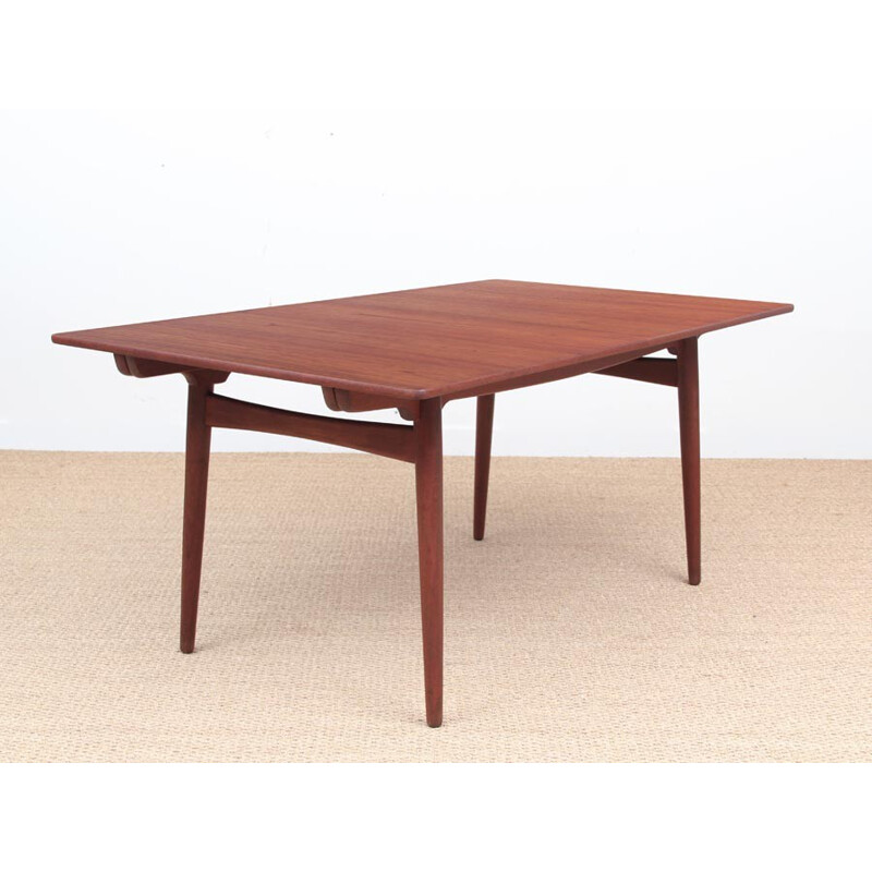 Extendable vintage dining table Model AT-310 by Hans Wegner pour Andreas Tuck - 1950s