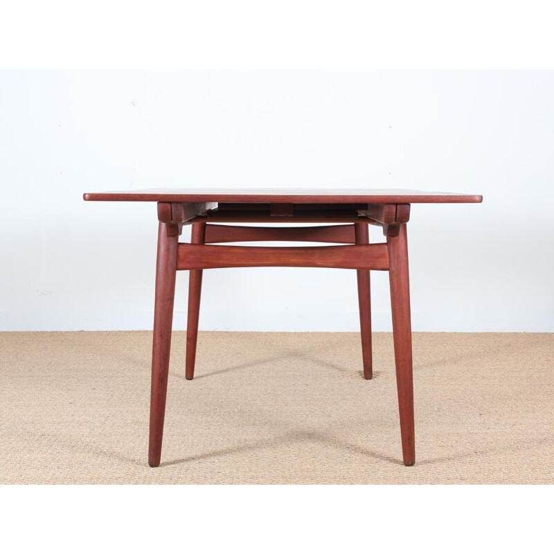 Extendable vintage dining table Model AT-310 by Hans Wegner pour Andreas Tuck - 1950s