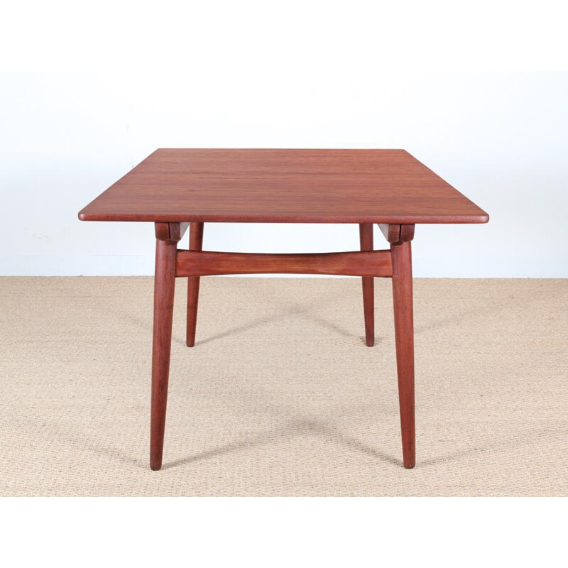 Extendable vintage dining table Model AT-310 by Hans Wegner pour Andreas Tuck - 1950s