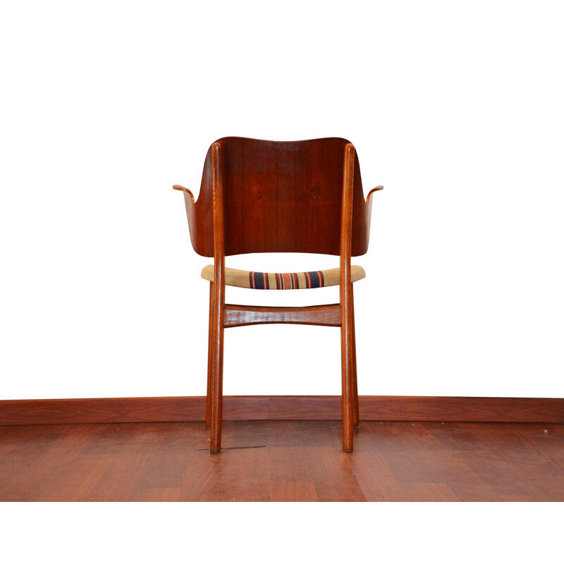 "107" armchair in teak, Hans OLSEN - 1960s