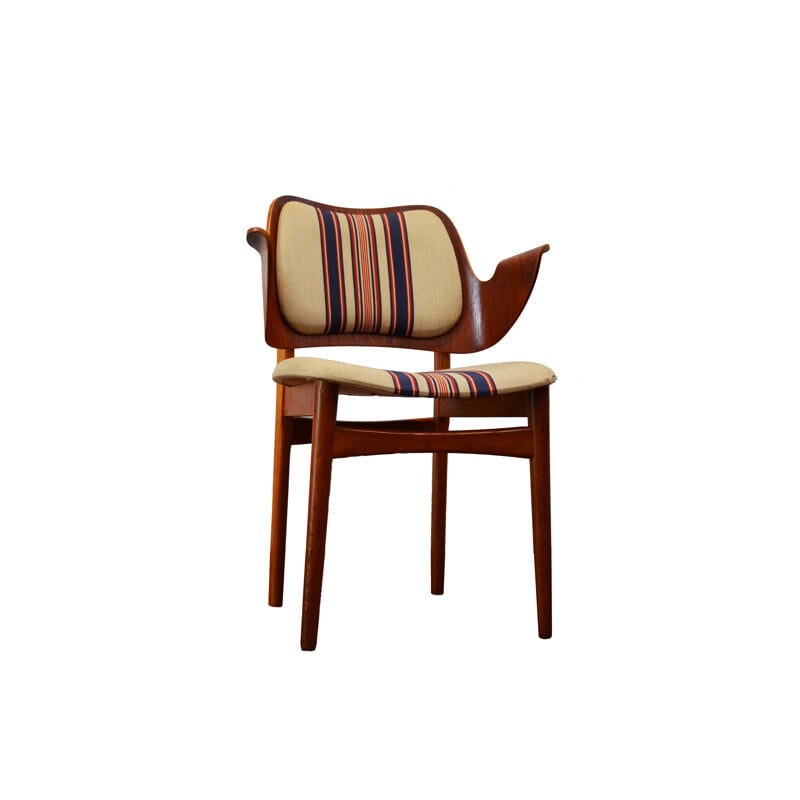 "107" armchair in teak, Hans OLSEN - 1960s