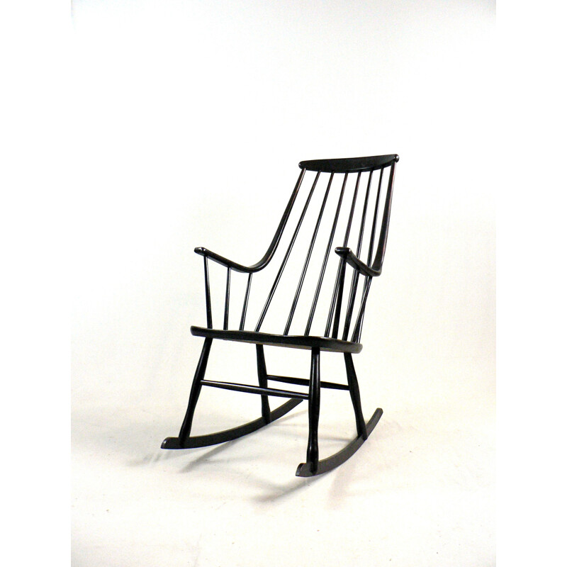 Vintage "Grandessa" Rocking Chair by Lena Larsson - 1960s