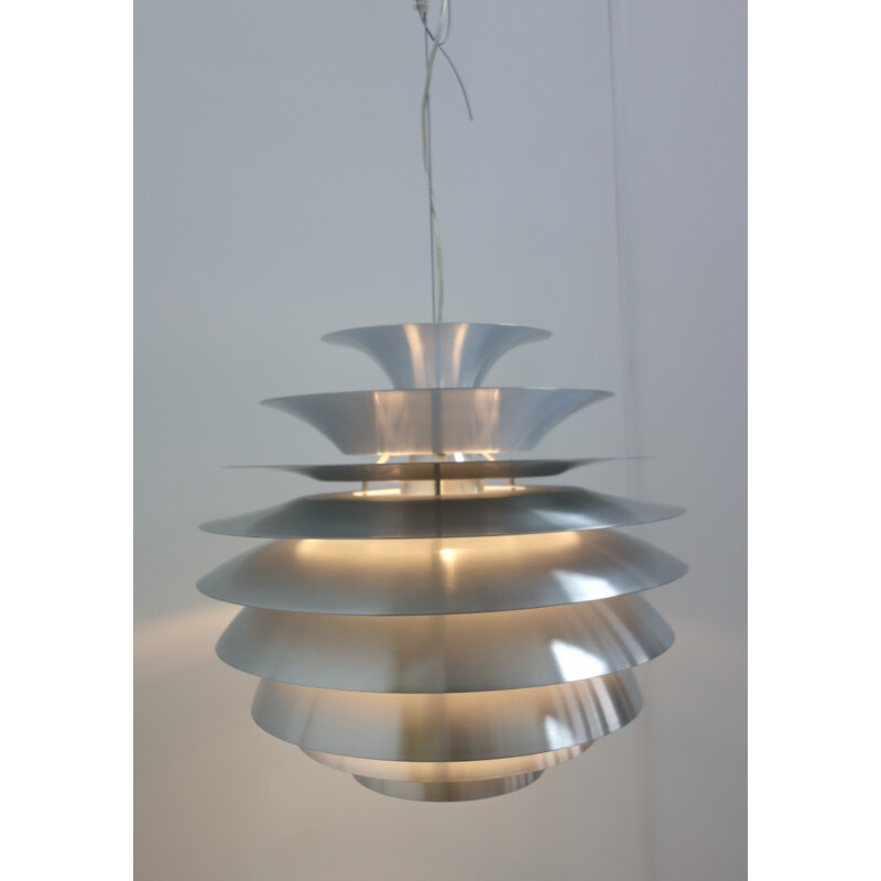 "Barcelona" hanging lamp by Bent Karlby for Lyfa - 1960s 