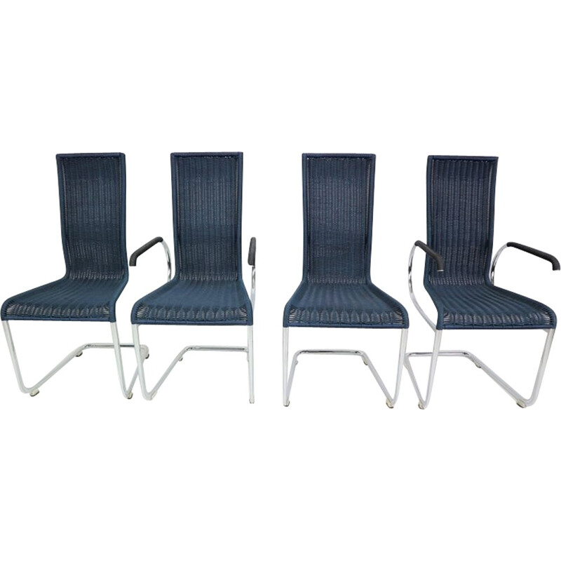 Set of 4 Dinning Chairs by Tecta - 1980s