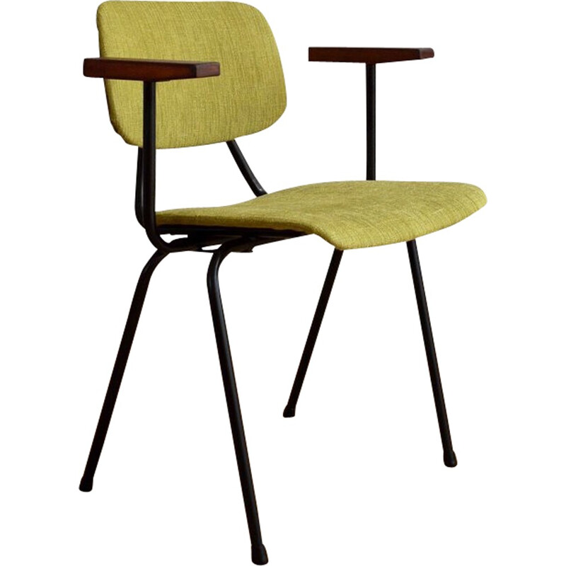 Mid-century green Kembo chair by Gispen - 1950s