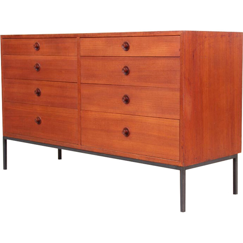 Vintage teak chest of drawers by Borge Mogensen for Karl Andersson & Söner - 1950s 
