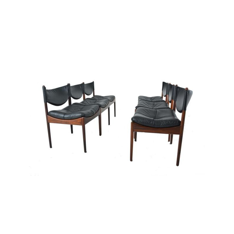 6 chairs by Kristian Vedel for Soren Willadsen - 1960s