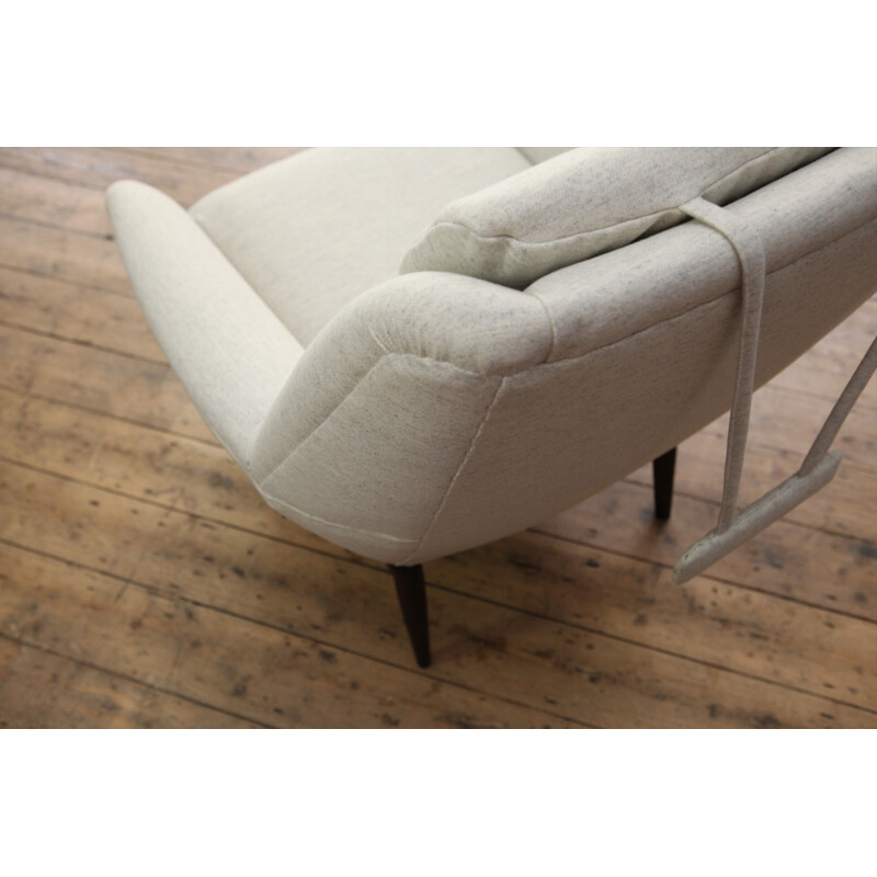 Mid Century High Back Armchair by Ib Kofod-Larsen For Bovenkamp - 1960s