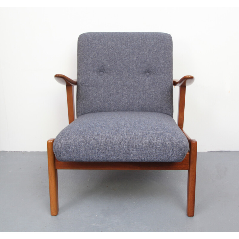 Fauteuil vintage en teck - 1950