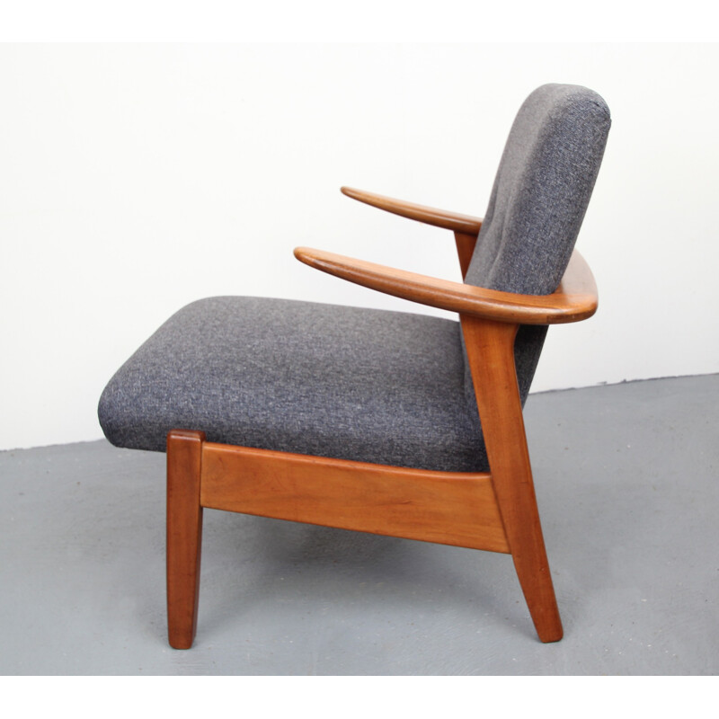 Fauteuil vintage en teck - 1950