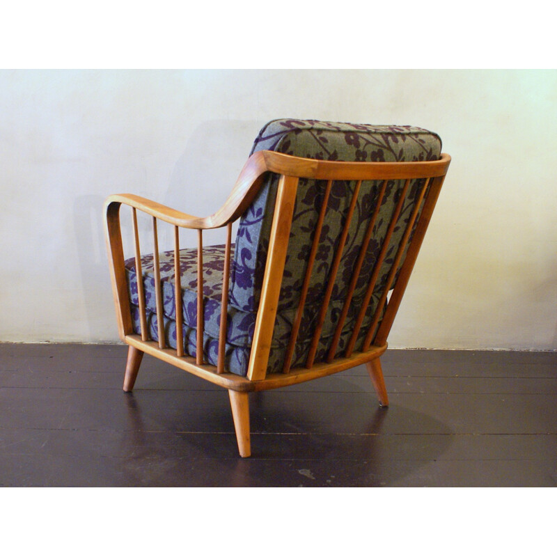 Lounge Chair & Footstool produced by Knoll Antimott - 1950s 