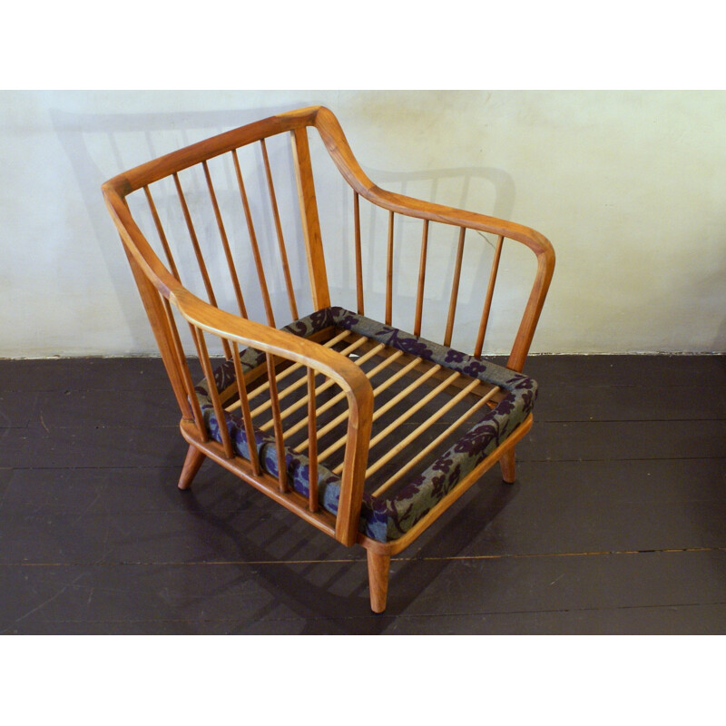 Lounge Chair & Footstool produced by Knoll Antimott - 1950s 