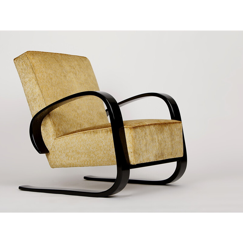 Vintage Cantilever Lounge Chair by Miroslav Navratil for Spojene UP Zavody - 1950s