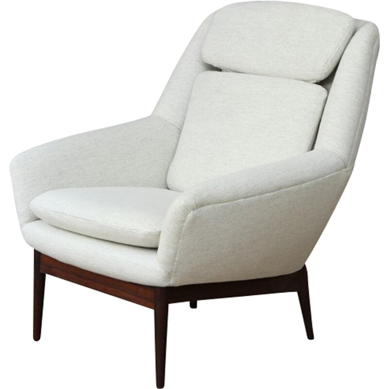 Fauteuil vintage à dossier haut de Ib Kofod-Larsen pour Bovenkamp - 1960