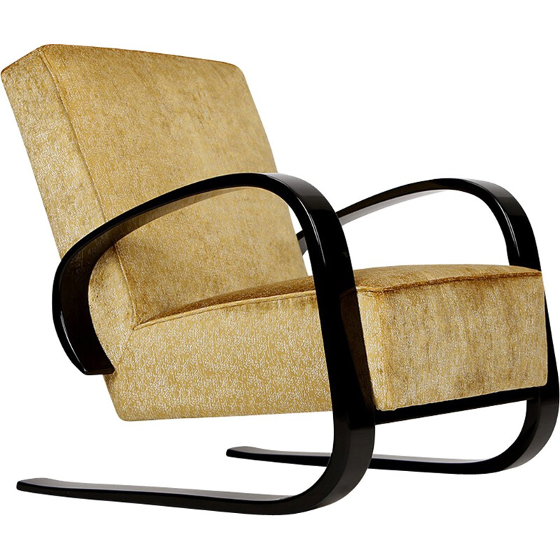 Vintage Cantilever Lounge Chair by Miroslav Navratil for Spojene UP Zavody - 1950s