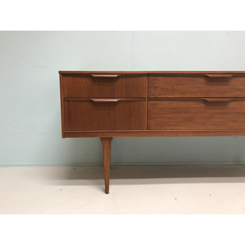 Vintage chest of drawers in teak with 6 drawers by Austinsuite - 1960s