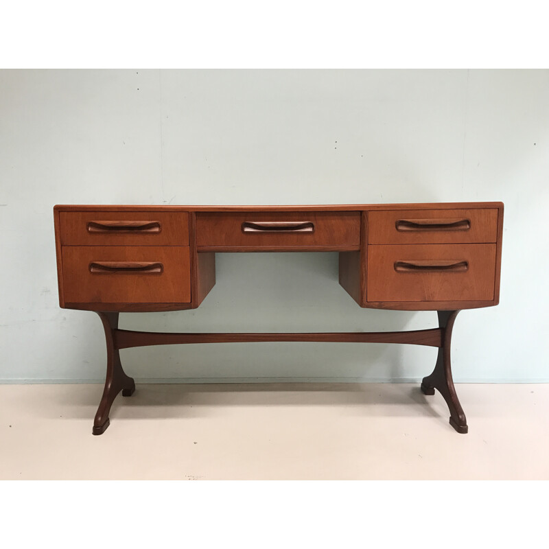 Vintage teak desk by Wilkins for G-plan - 1960s