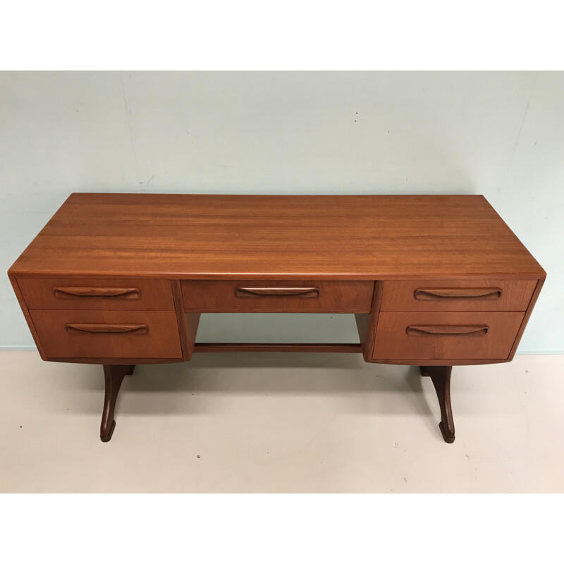 Vintage teak desk by Wilkins for G-plan - 1960s