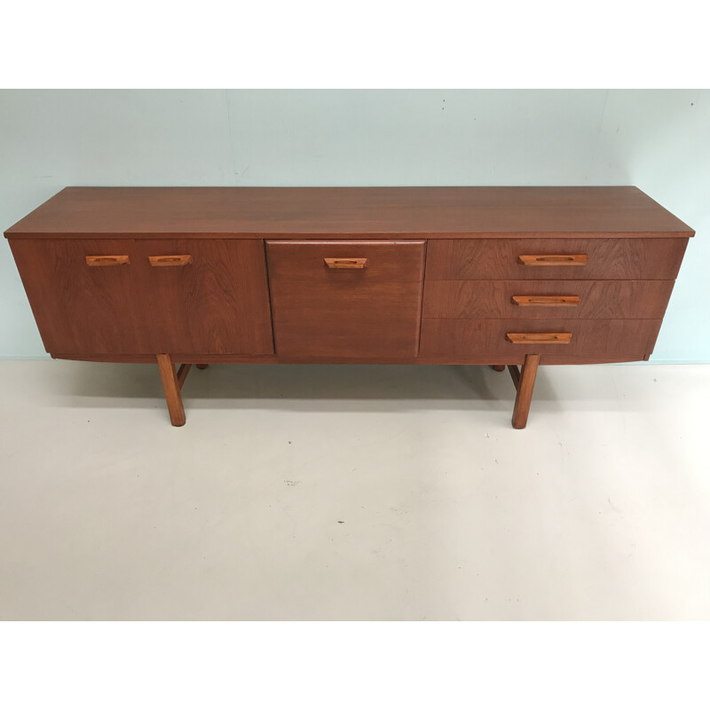 Vintage Scandinavian sideboard in teak  - 1960s