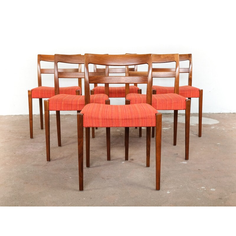 Suite de 6 chaises vintage en teck de Nils Jonsson pour Troeds - 1960
