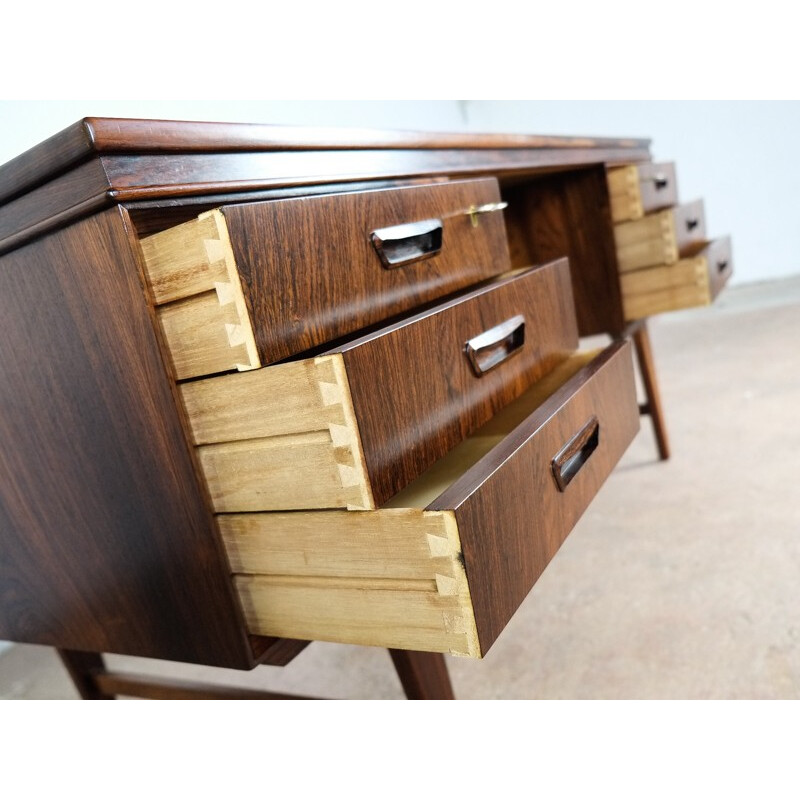 Vintage Danish desk in rosewood - 1960s