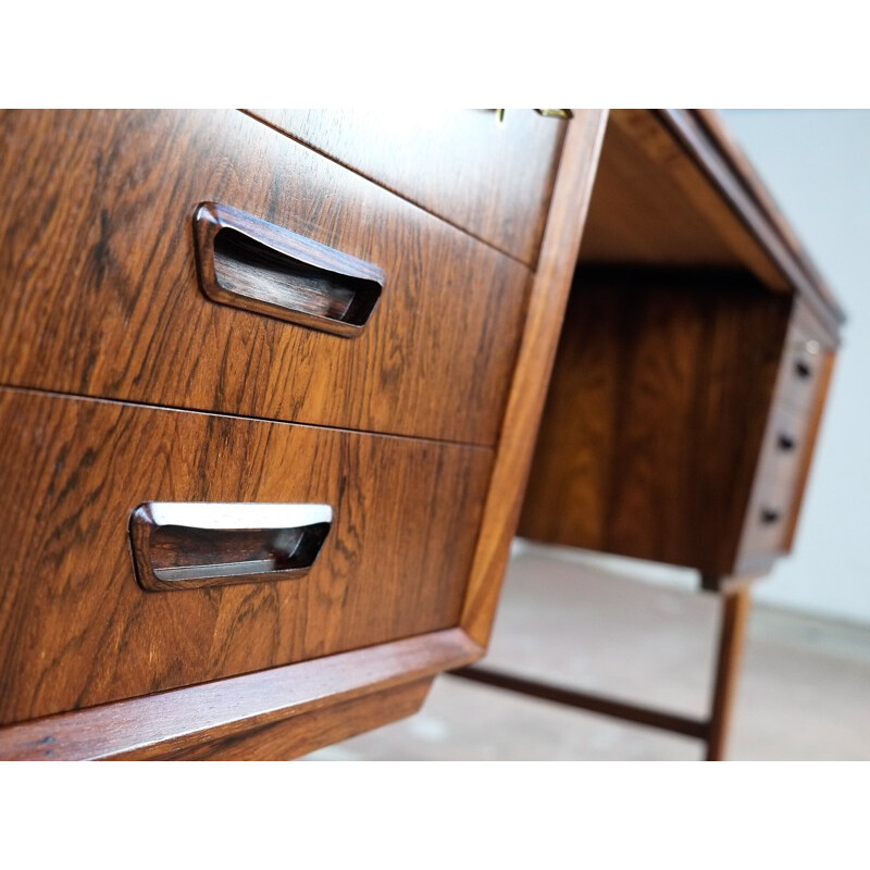 Vintage Danish desk in rosewood - 1960s