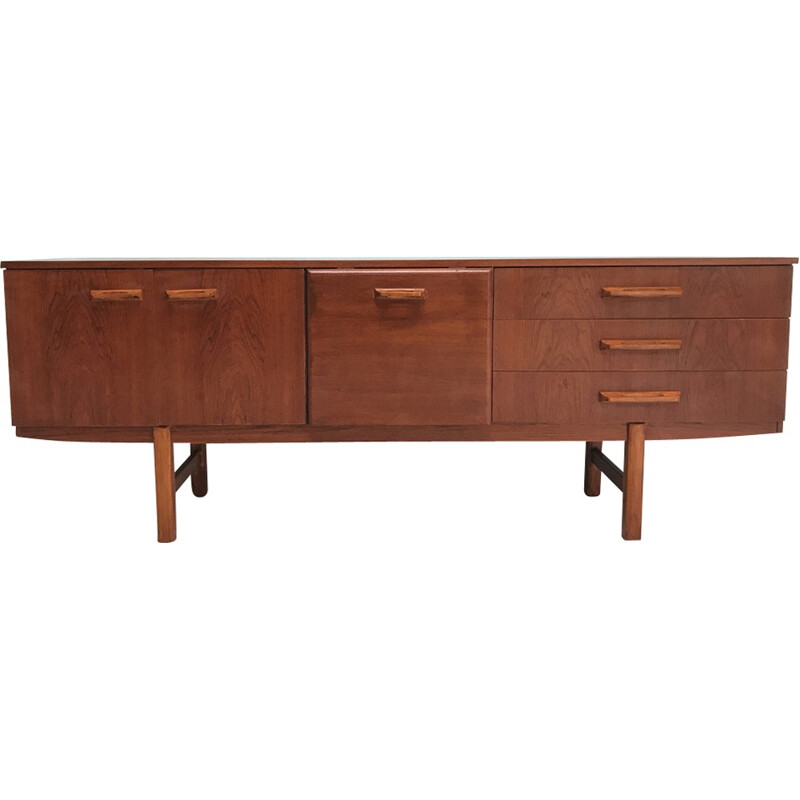 Vintage Scandinavian sideboard in teak  - 1960s