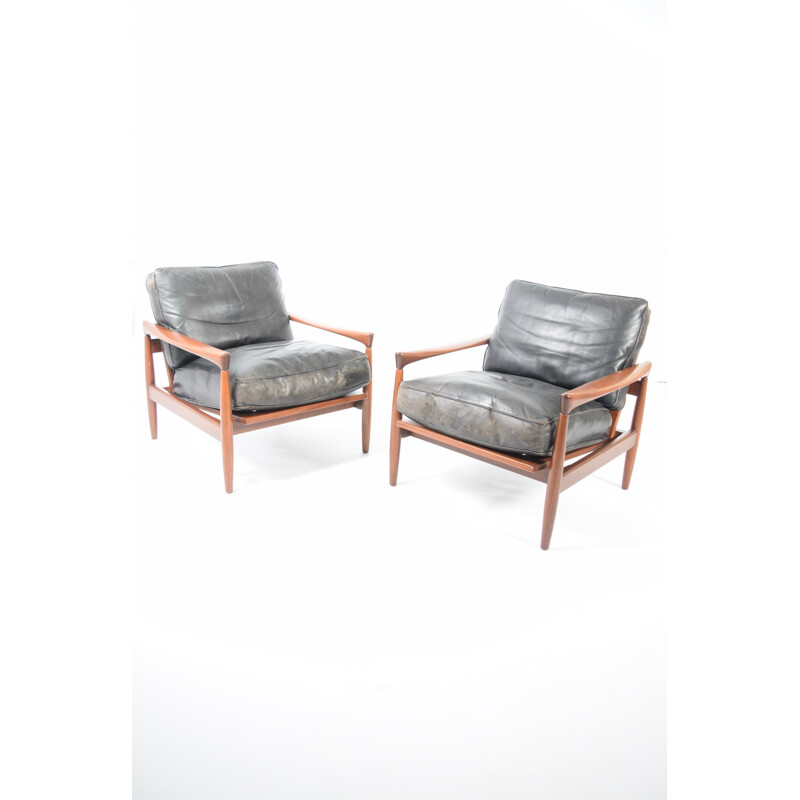 Kolding easy chairs by Erik Wörts for Ikea - 1962