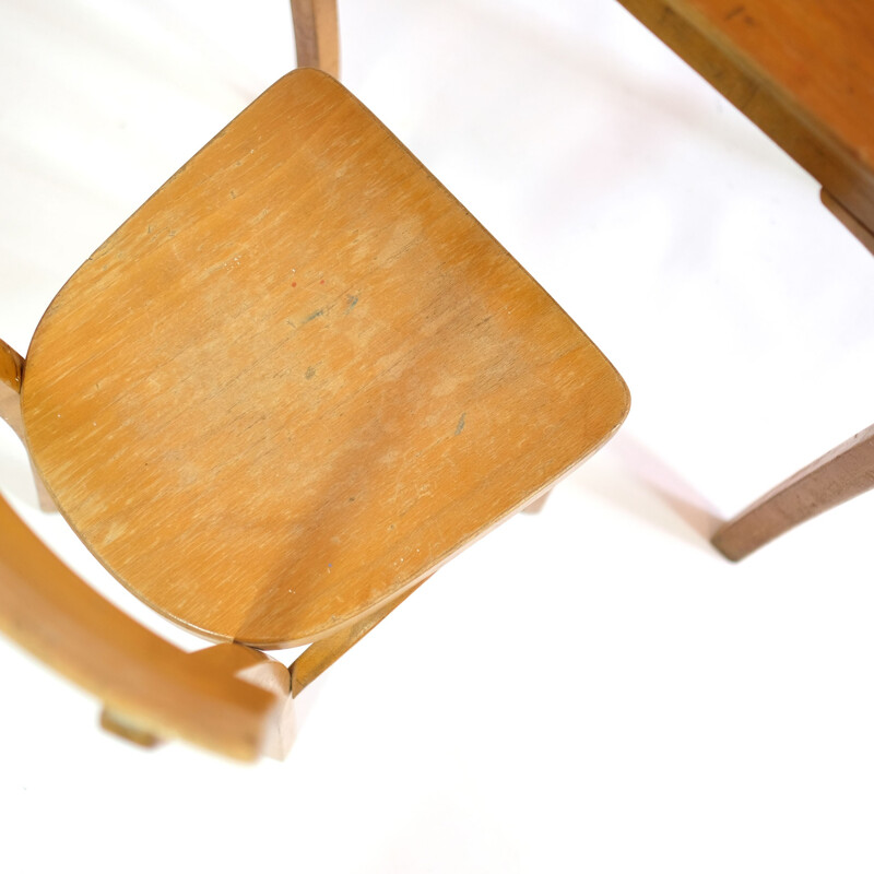 Children's desk with chair vinatge - 1960s