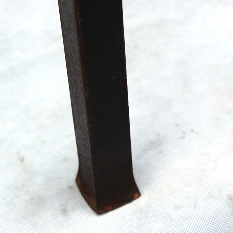 Table basse vintage en fer forgé - 1940