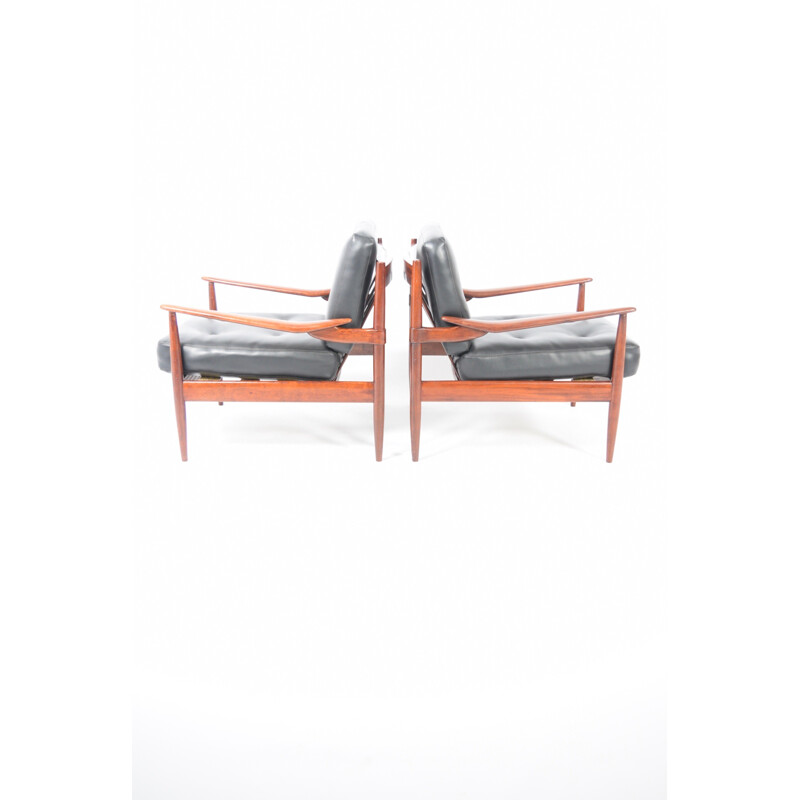 Set of 2 vintage easy chairs, Danish design  - 1960s