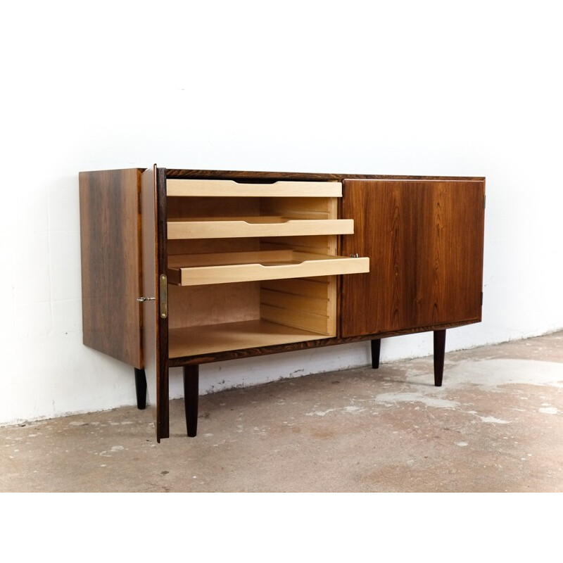 Vintage sideboard in rosewood by Hundevad - 1960s