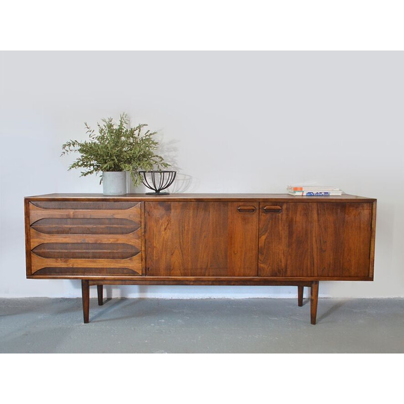 Rosewood Paola sideboard by Oswald Vermaercke for V-form - 1950s