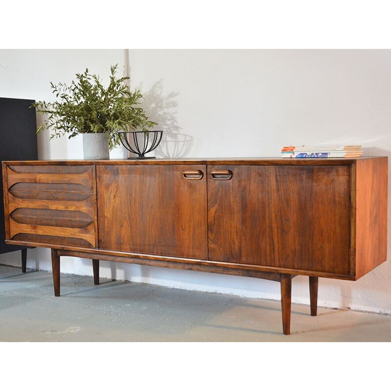 Rosewood Paola sideboard by Oswald Vermaercke for V-form - 1950s