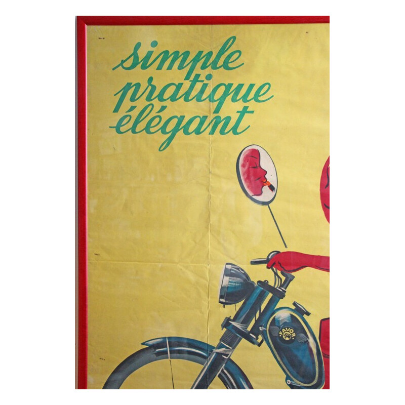 Affiche publicitaire "Favor" - 1960