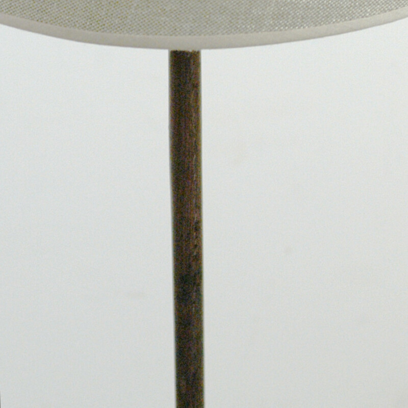 Mid-century Teak and Brass Floorlamp - 1950s