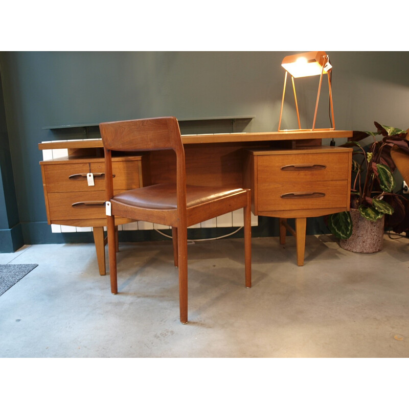 Vintage Teak desk - 1960s