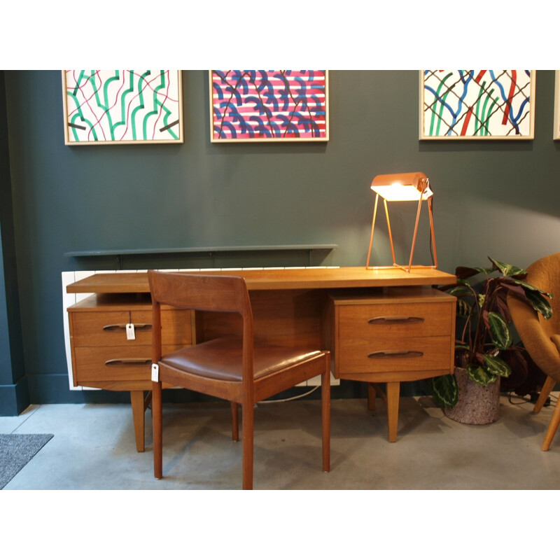 Vintage Teak desk - 1960s