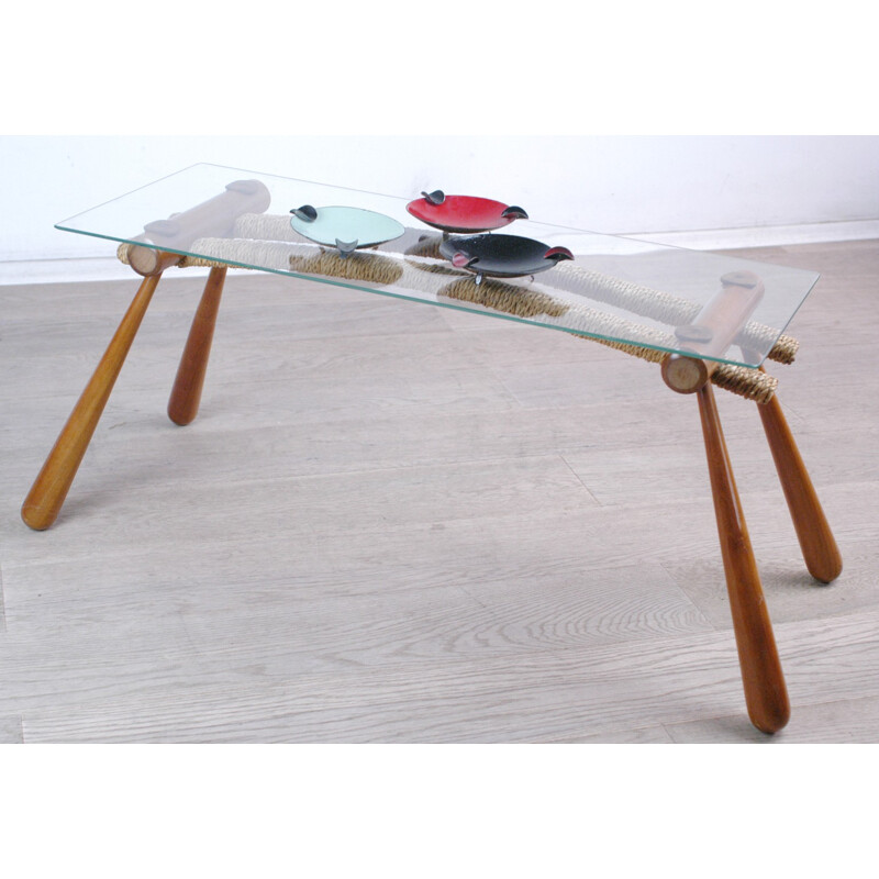  Side vintage Table by Max Kment - 1950s