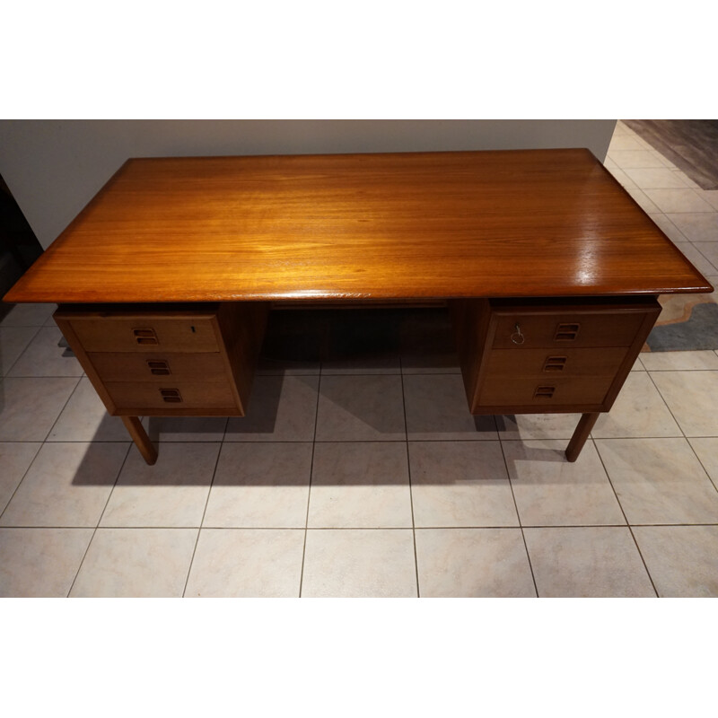 Vintage teak desk by Arne Vodder for Sibast - 1960s