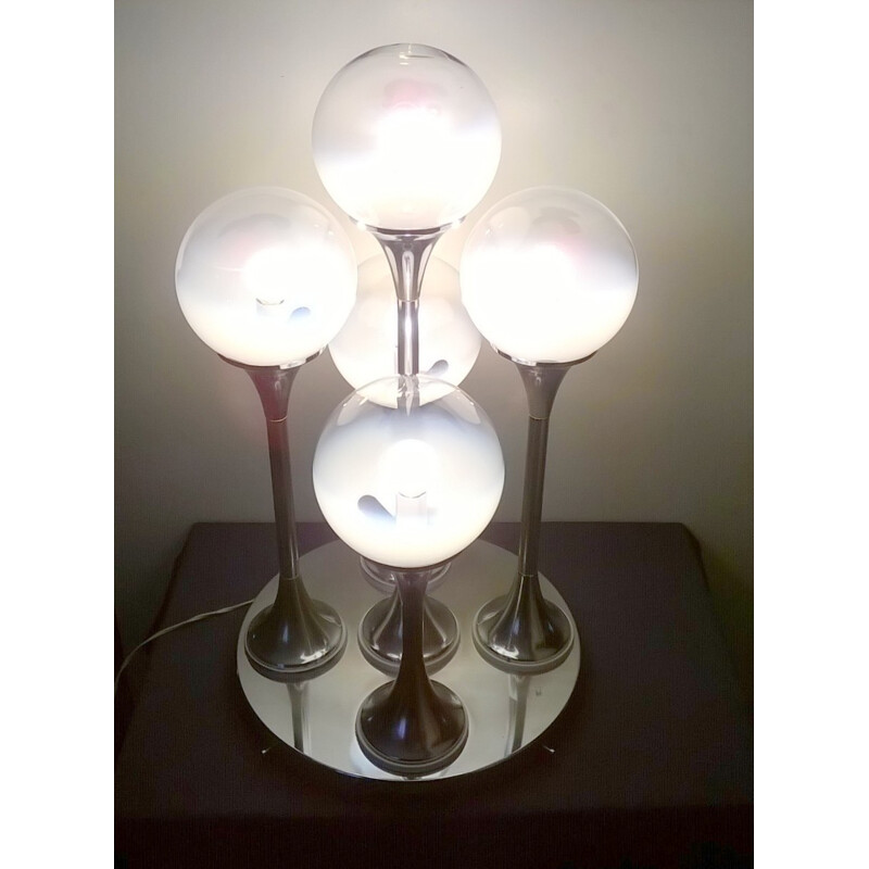 Lampe vintage "bulles" de Reggiani - 1960