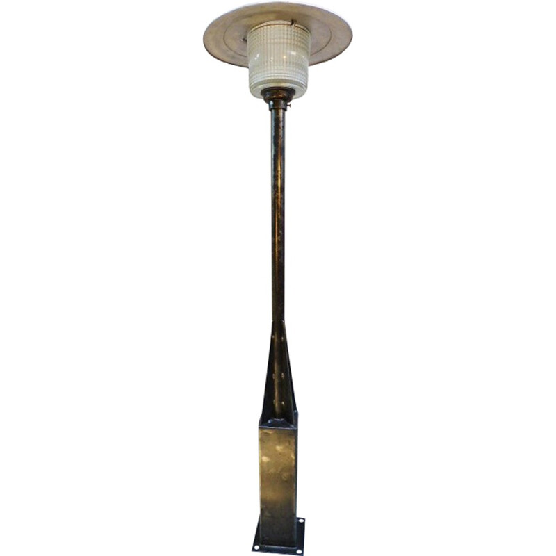 Lampadaire industriel holophane - 1950