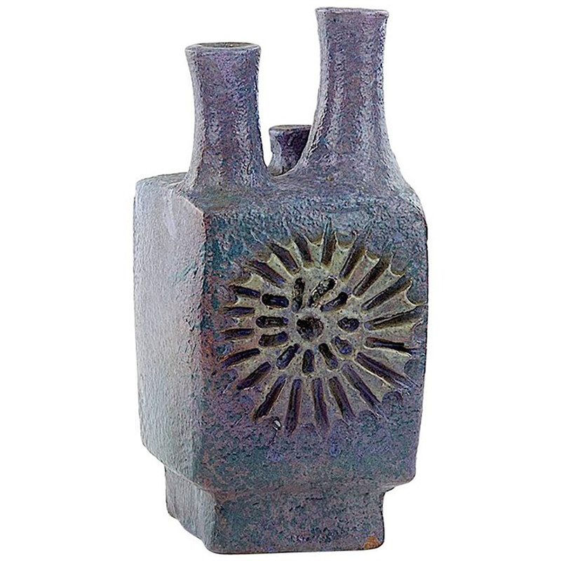 Vintage Pottery Vase in ceramic - 1960s