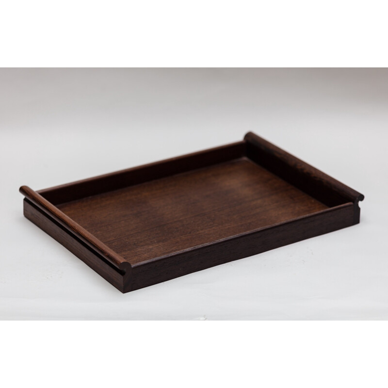 Vintage wenge Tray by Christian Liaigre - 2000s