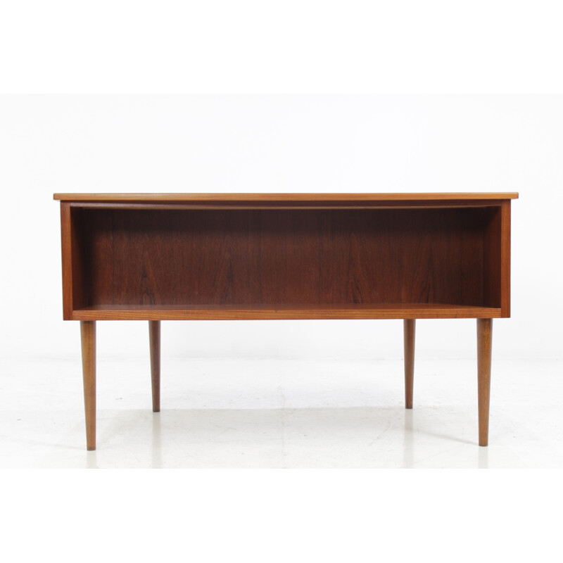 Vintage Danish writing desk in teak - 1960s