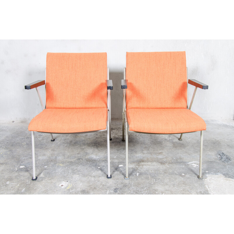 Set of 2 armchairs OASE by Wim Rietveld for Ahrend De Cirkel - 1950s