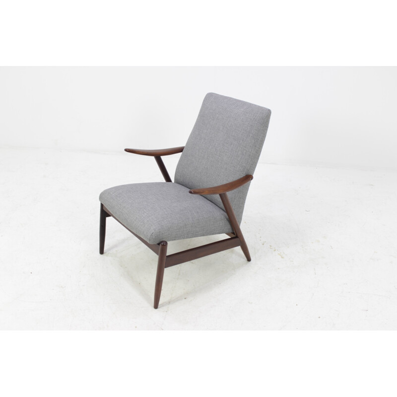 Fauteuil vintage en teck au design danois - 1960