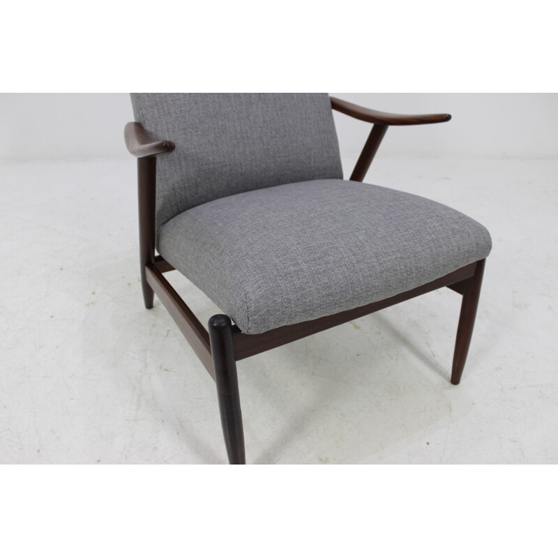 Fauteuil vintage en teck au design danois - 1960