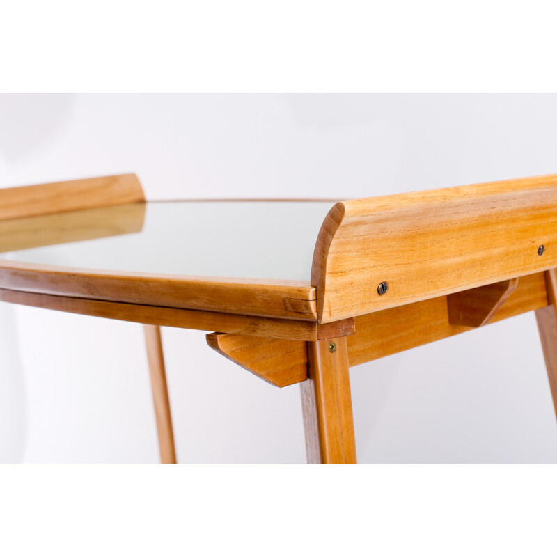 Table d'appoint scandinave avec dessus en plateau - 1960